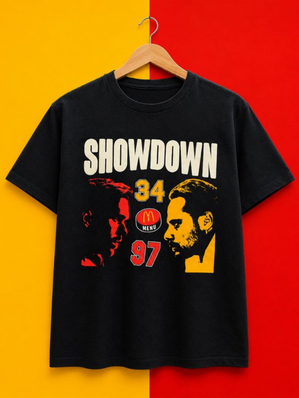 McDonald’s Connor McDavid Auston Matthews NHL Showdown Crew T-Shirt Men's L